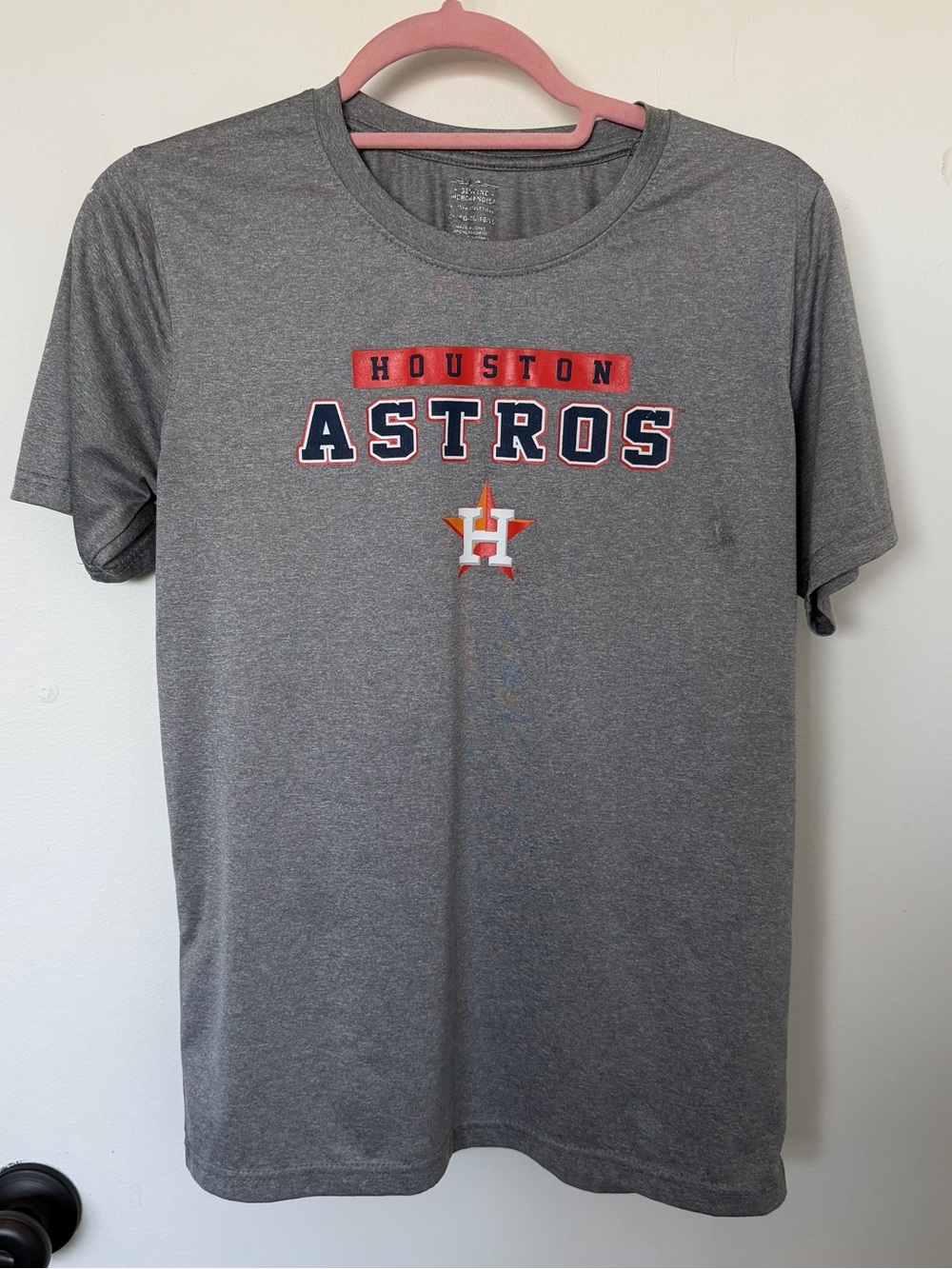 Genuine Merchandise Gray Houston Astros Short Sleeve Tee